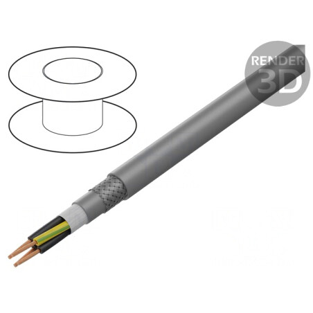 Cablu de control ÖLFLEX FD CLASSIC 810 CP 4G0,5mm2 | Electronic-mag.ro | Componente Electronice
