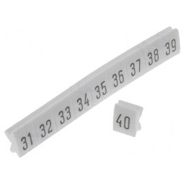 Marcaj Albă 5mm 250 Bucăți | Electronic-mag.ro | Componente Electronice