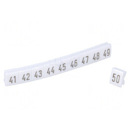 Marcaj Alb 5mm 250 bucăți | Electronic-mag.ro | Componente Electronice