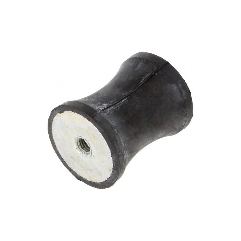 Atenuator de Vibrații M8 40mm Guma 50mm | Electronic-mag.ro | Componente Electronice