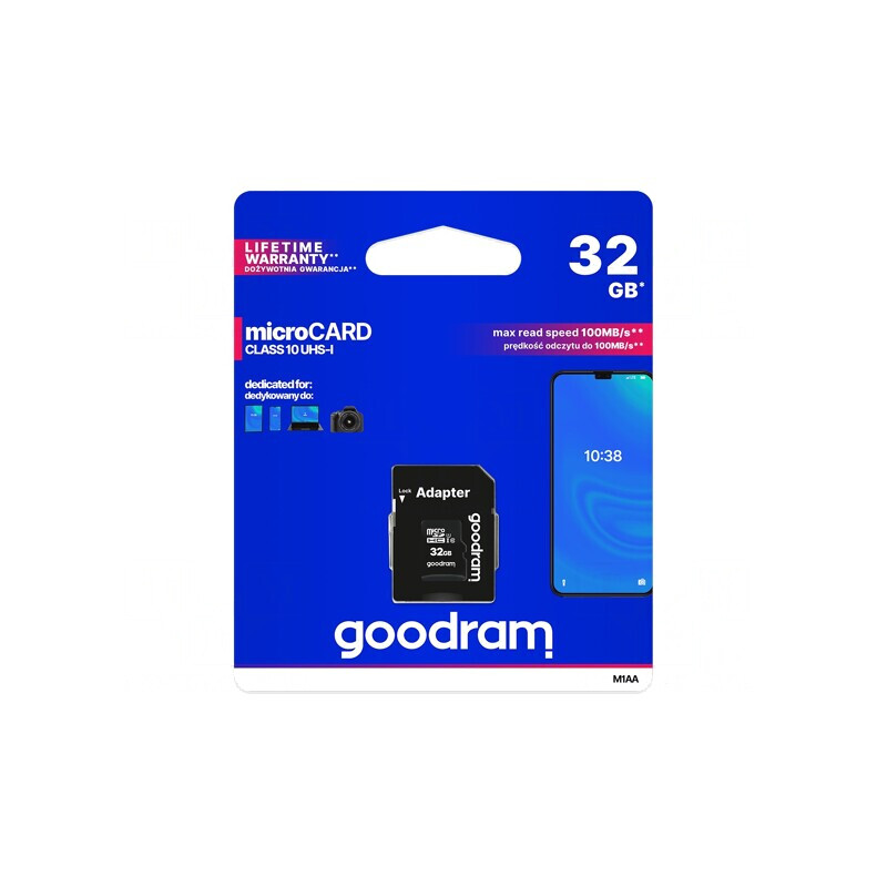 MicroSDHC 32GB Class 10 UHS-I 100MB/s | Electronic-mag.ro | Componente Electronice