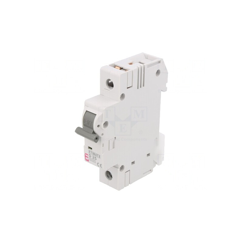 Întrerupător Supracurent 25A 230/400V 1P 6kA | Electronic-mag.ro | Componente Electronice