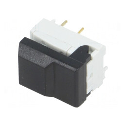 Comutator tastatură SPDT negru 24VDC | Electronic-mag.ro | Componente Electronice