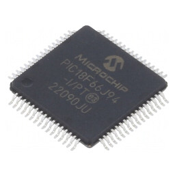Microcontroler PIC18 64MHz 2-3,6V SMD TQFP64 | Electronic-mag.ro | Componente Electronice