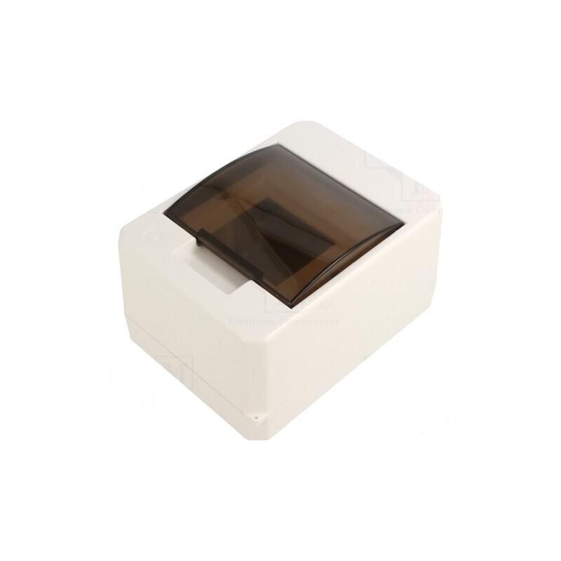 Carcasă Aparatură Modulară 4 Module IP40 Albă | Electronic-mag.ro | Componente Electronice