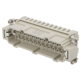 Conector HDC cu Inserturi de Contact 24P 16A | Electronic-mag.ro | Componente Electronice