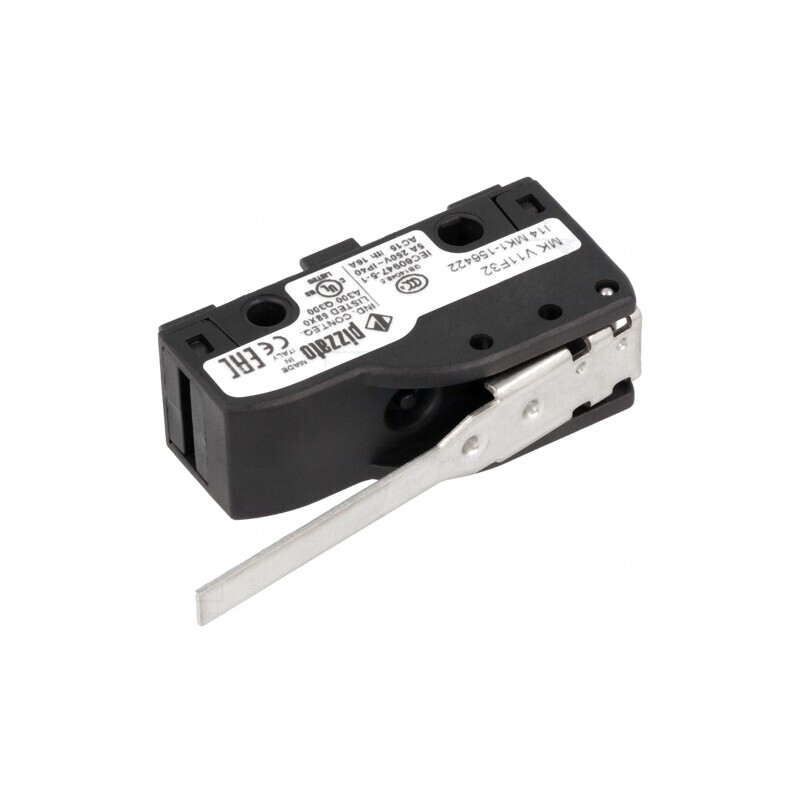 Microîntrerupător Snap Action cu Manetă 6A/250VAC 5A/24VDC | Electronic-mag.ro | Componente Electronice