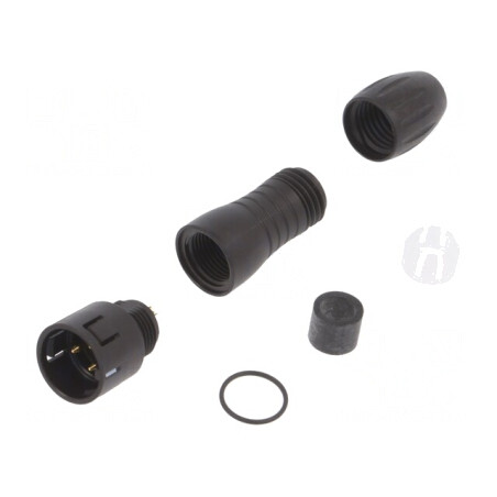 Conector Circular Mufă Tată 3 Pin Snap-In | Electronic-mag.ro | Componente Electronice