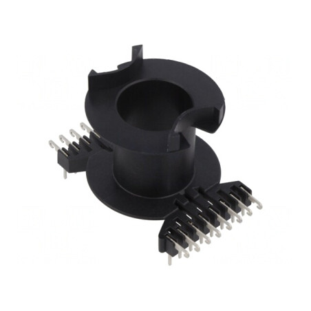 Coil Former with Pins Vertical 16 Terminals | Electronic-mag.ro | Componente Electronice