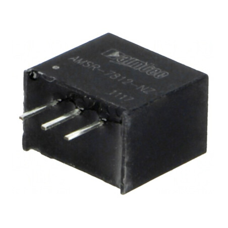Convertor DC/DC 6W 15-32V la 12V 500mA SIP3 | Electronic-mag.ro | Componente Electronice