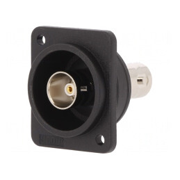Adaptor BNC Soclu Ambele Părți 75Ω Negru Plastic | Electronic-mag.ro | Componente Electronice