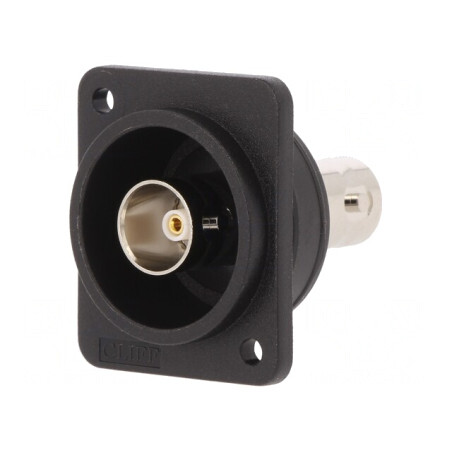 Adaptor BNC Soclu Ambele Părți 75Ω Negru Plastic | Electronic-mag.ro | Componente Electronice