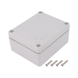 Carcasă Universală cu Bucșă din Alamă 74x89x41 mm | Electronic-mag.ro | Componente Electronice