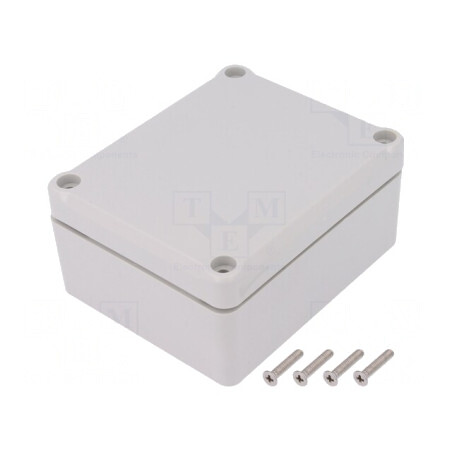 Carcasă Universală cu Bucșă din Alamă 74x89x41 mm | Electronic-mag.ro | Componente Electronice
