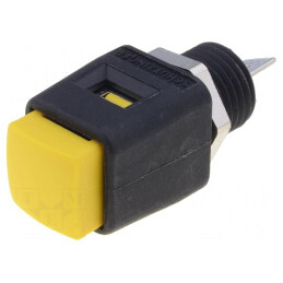 Clemă de laborator galbenă 70VDC 16A | Electronic-mag.ro | Componente Electronice