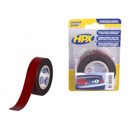 Bandă de Fixare Dublă Antracit 19mm x 2m | Electronic-mag.ro | Componente Electronice