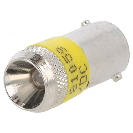 Lampă LED galbenă BA9S 110V | Electronic-mag.ro | Componente Electronice