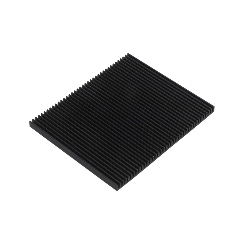Radiator Negru cu Aripioare 75x90x5mm | Electronic-mag.ro | Componente Electronice