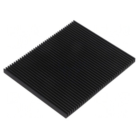 Radiator Negru cu Aripioare 75x90x5mm | Electronic-mag.ro | Componente Electronice