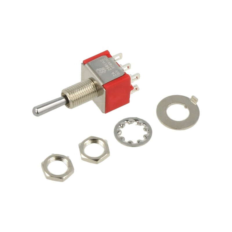 Comutator Basculant 3 Pozitii DP3T 2A 250V | Electronic-mag.ro | Componente Electronice
