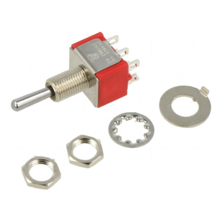 Comutator Basculant 3 Pozitii DP3T 2A 250V | Electronic-mag.ro | Componente Electronice