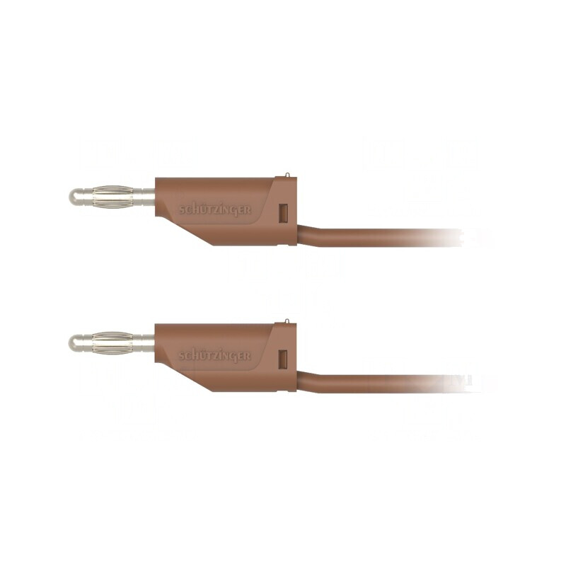 Cablu de măsurare 70VDC 33VAC 16A 4mm maro | Electronic-mag.ro | Componente Electronice