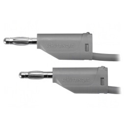 Cablu de măsurare 70VDC 33VAC 16A 4mm Gri | Electronic-mag.ro | Componente Electronice