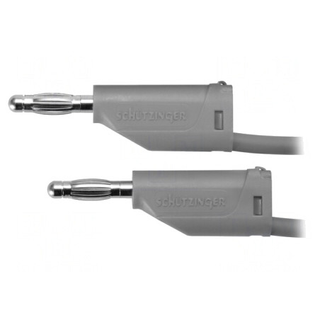 Cablu de măsurare 70VDC 33VAC 16A 4mm Gri | Electronic-mag.ro | Componente Electronice