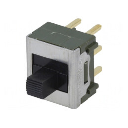 Comutator glisant DPDT 3 poziții 0,01A 28VAC 0,4A 28VDC | Electronic-mag.ro | Componente Electronice