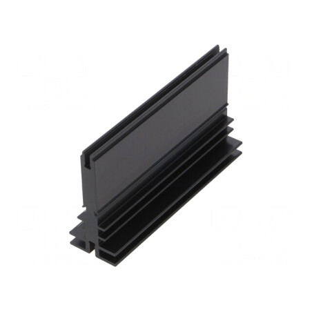 Radiator extrudat negru 94mm x 25mm TO218 TO220 TOP3 | Electronic-mag.ro | Componente Electronice
