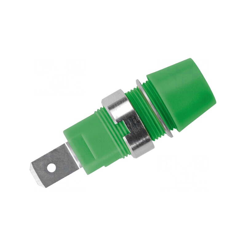 Soclu Banană Verde 4mm 32A 1kV | Electronic-mag.ro | Componente Electronice Soclu Banană Verde 4mm 32A 1kV | Electronic-mag.ro | Componente Electronice