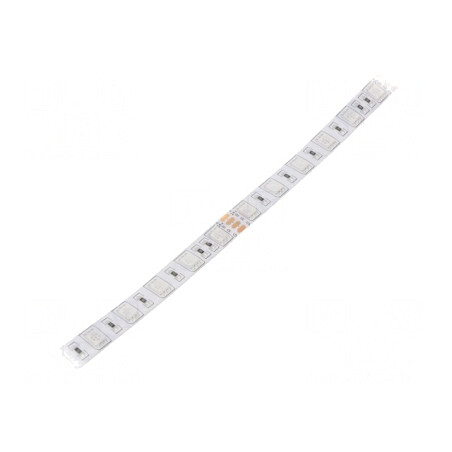Bandă LED RGB 24V 60 LED/m IP65 14.4W/m | Electronic-mag.ro | Componente Electronice