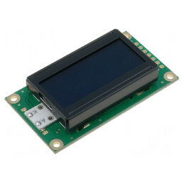 Afişaj LCD Alfanumeric 8x2 LED Negru | Electronic-mag.ro | Componente Electronice