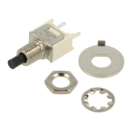 Comutator acționat prin apăsare SPST-NO 1A 120VAC | Electronic-mag.ro | Componente Electronice