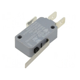Microîntrerupător cu manetă SPDT 16A/250VAC | Electronic-mag.ro | Componente Electronice