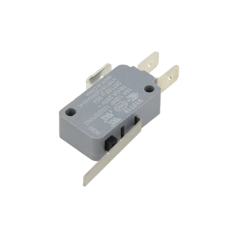 Microîntrerupător cu manetă SPDT 16A/250VAC | Electronic-mag.ro | Componente Electronice Microîntrerupător cu manetă SPDT 16A/250VAC | Electronic-mag.ro | Componente Electronice