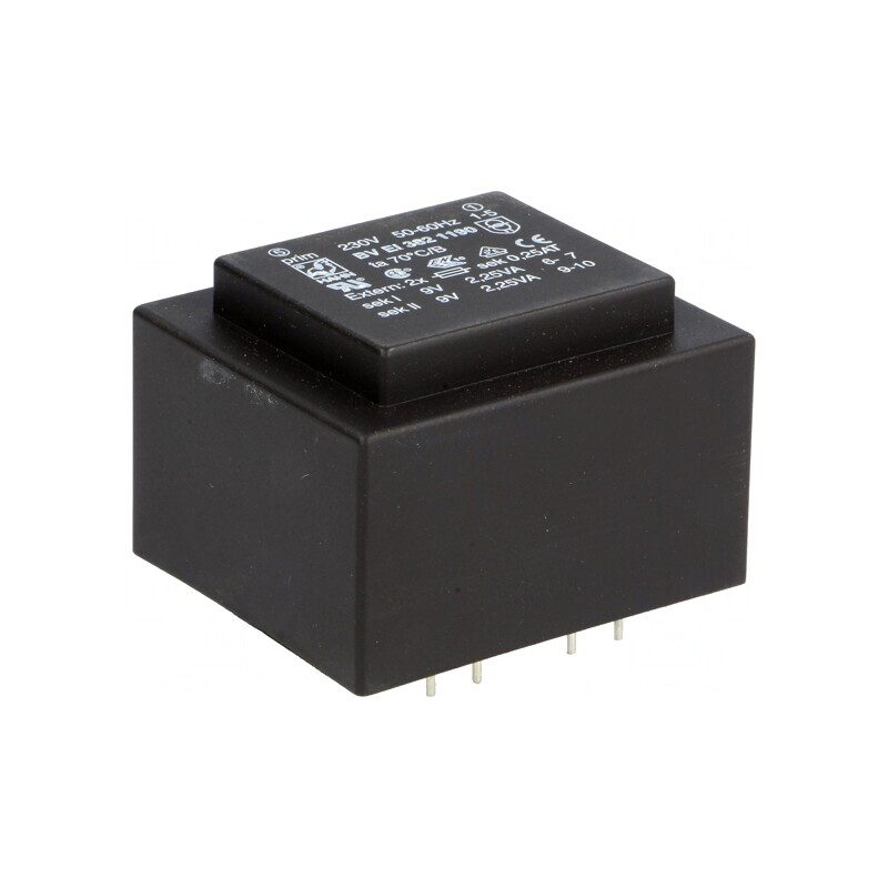 Transformator Încapsulat 4,5VA 230V 9V 250mA PCB | Electronic-mag.ro | Componente Electronice Transformator Încapsulat 4,5VA 230V 9V 250mA PCB | Electronic-mag.ro | Componente Electronice