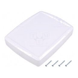Carcasă Universală ABS Albă 144x184x38mm IK09 | Electronic-mag.ro | Componente Electronice