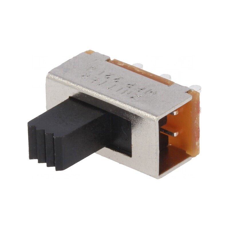Comutator glisant SPDT 0,3A 30VDC ON-ON PCB THT | Electronic-mag.ro | Componente Electronice