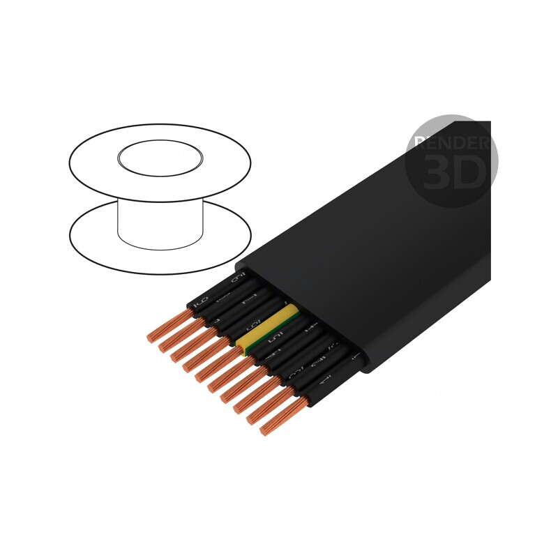 Cablu Electric Flexibil 10G1,5mm2 Cupru Negru | Electronic-mag.ro | Componente Electronice Cablu Electric Flexibil 10G1,5mm2 Cupru Negru | Electronic-mag.ro | Componente Electronice