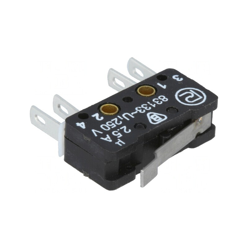 Microîntrerupător SNAP ACTION 2,5A 250VAC | Electronic-mag.ro | Componente Electronice