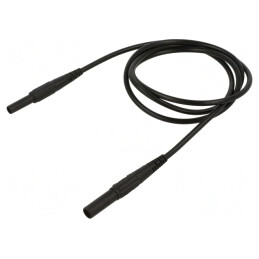 Cablu de măsurare 19A soclu-mufă banană 4mm | Electronic-mag.ro | Componente Electronice