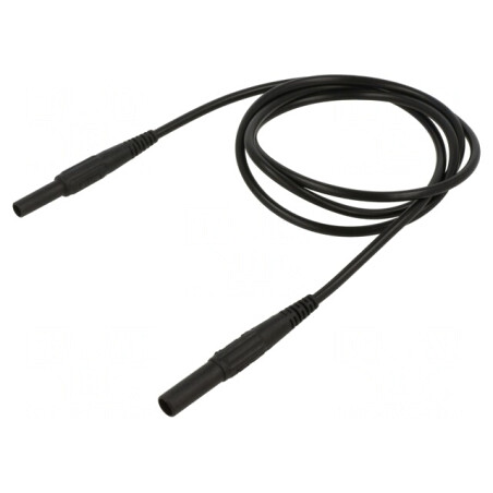 Cablu de măsurare 19A soclu-mufă banană 4mm | Electronic-mag.ro | Componente Electronice