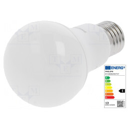 Lampă LED E27 13W 2700K Alb Cald