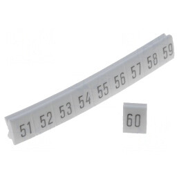 Etichete albe autocolante 5mm, 250 bucăți | Electronic-mag.ro | Componente Electronice