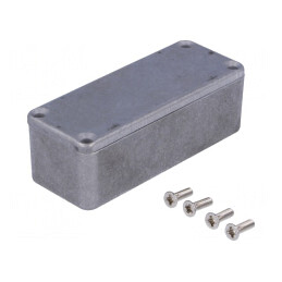 Carcasă Universală Aluminiu IP54 35x89x30mm | Electronic-mag.ro | Componente Electronice