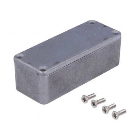 Carcasă Universală Aluminiu IP54 35x89x30mm | Electronic-mag.ro | Componente Electronice