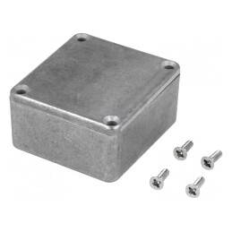 Carcasă Universală Aluminiu IP54 55x60x30mm | Electronic-mag.ro | Componente Electronice