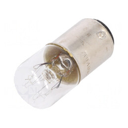 Bec Semnalizator BA15D 230V 6W | Electronic-mag.ro | Componente Electronice