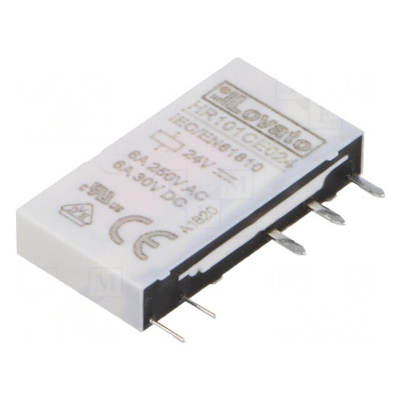 Releu Electromagnetic SPDT 24VDC 6A 250VAC cu Soclu | Electronic-mag.ro | Componente Electronice